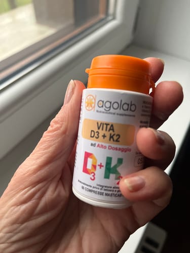 Customer photo review of Vitamina D3 + K2 Masticabile