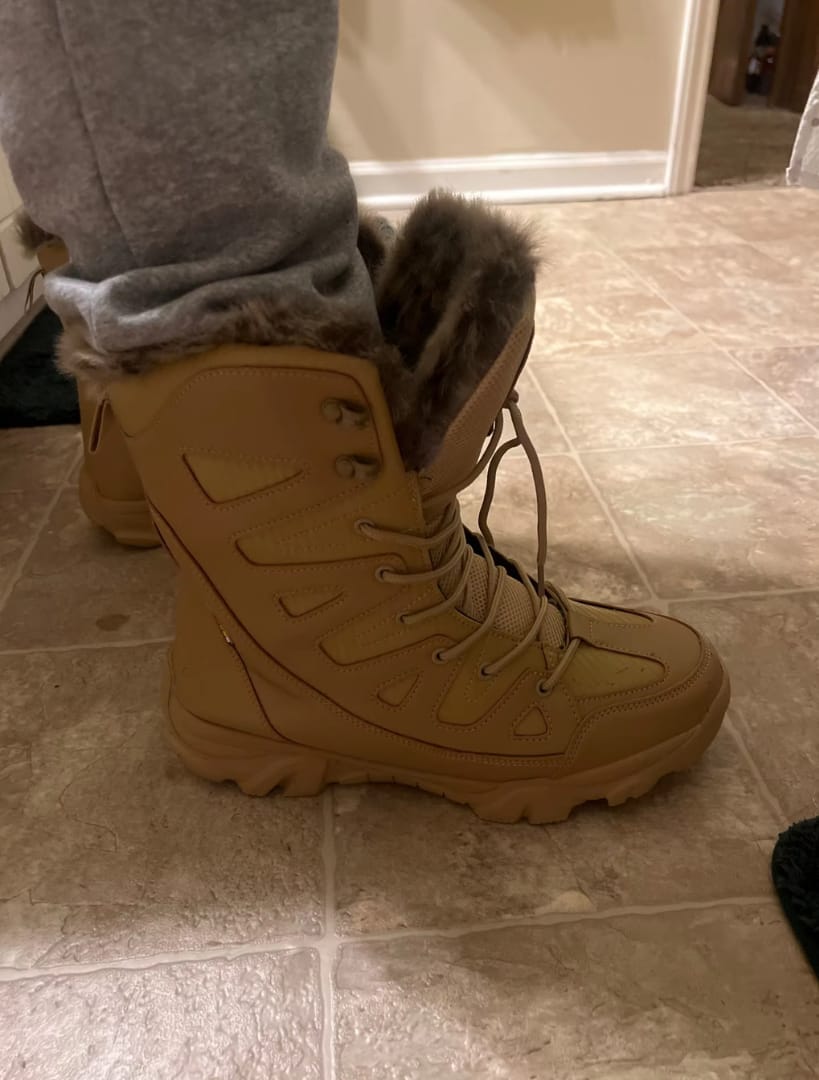 Customer photo review of Warrior Schneestiefel | Coole Schneestiefel für jeden Anlass!