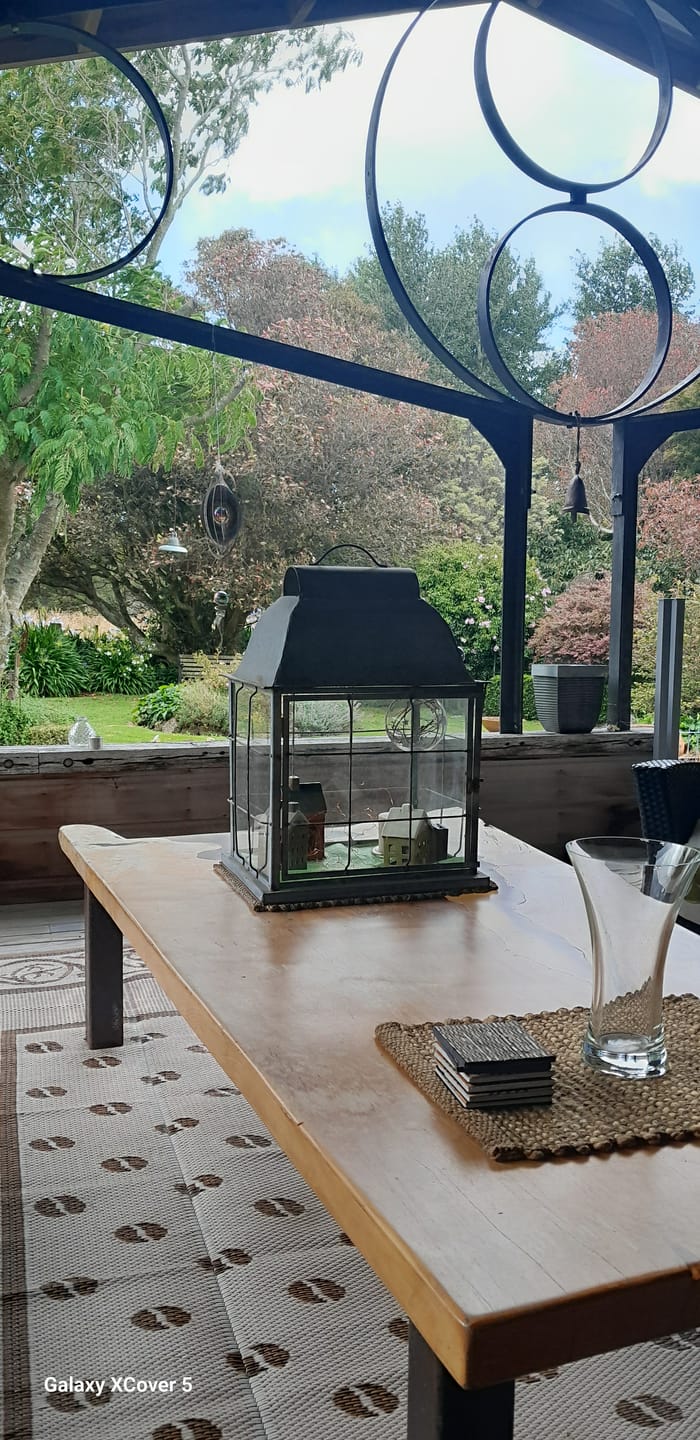 Customer photo review of Patio Screen Retractable Side Awning 2m X 4m