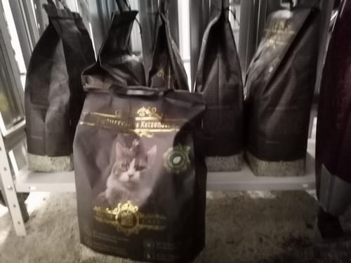 Customer photo review of Naturreines Katzenstreu