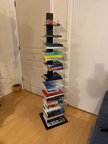 Customer photo review of Librero escala 150 cm METAL BLACK