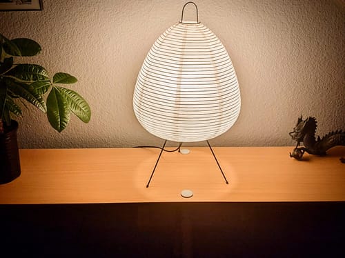 Customer photo review of Wabi-sabi Yong Table Lamp