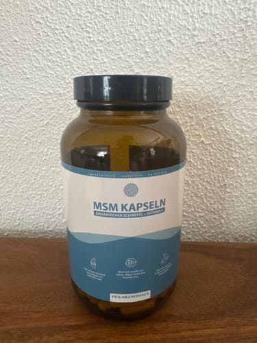 Customer photo review of MSM Kapseln OptiMSM® + Vitamin C Kapseln