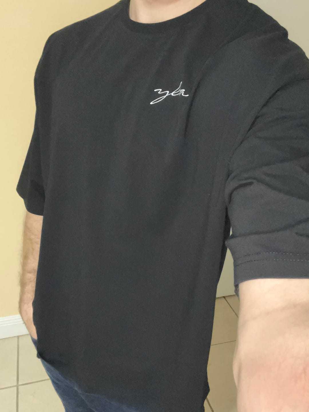 Customer photo review of 464 Skyline Super Sized Tees