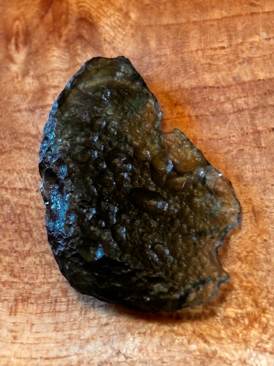 Customer photo review of Moldavite - Rough-Raw Pieces