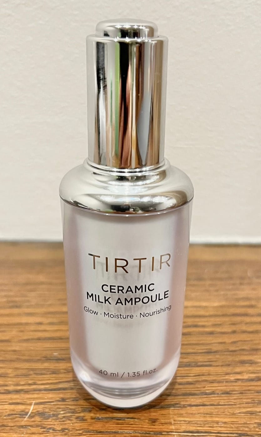 Customer photo review of Piena ampula ar keramīdiem mirdzuma piešķiršanai ādai TIRTIR Ceramic Milk Ampoule