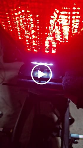 Customer video review of Number Plate Light
