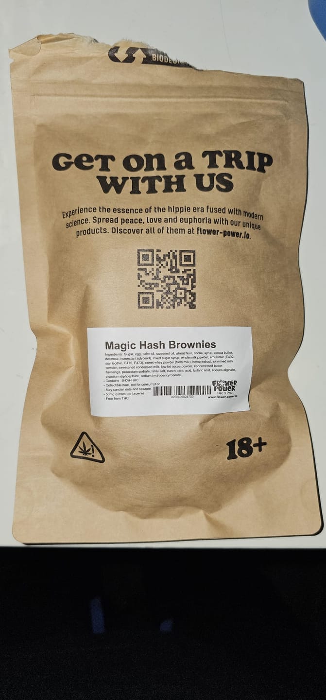 Customer photo review of 🔮 Magic Hasch Brownies - POWER LVL: 5/5