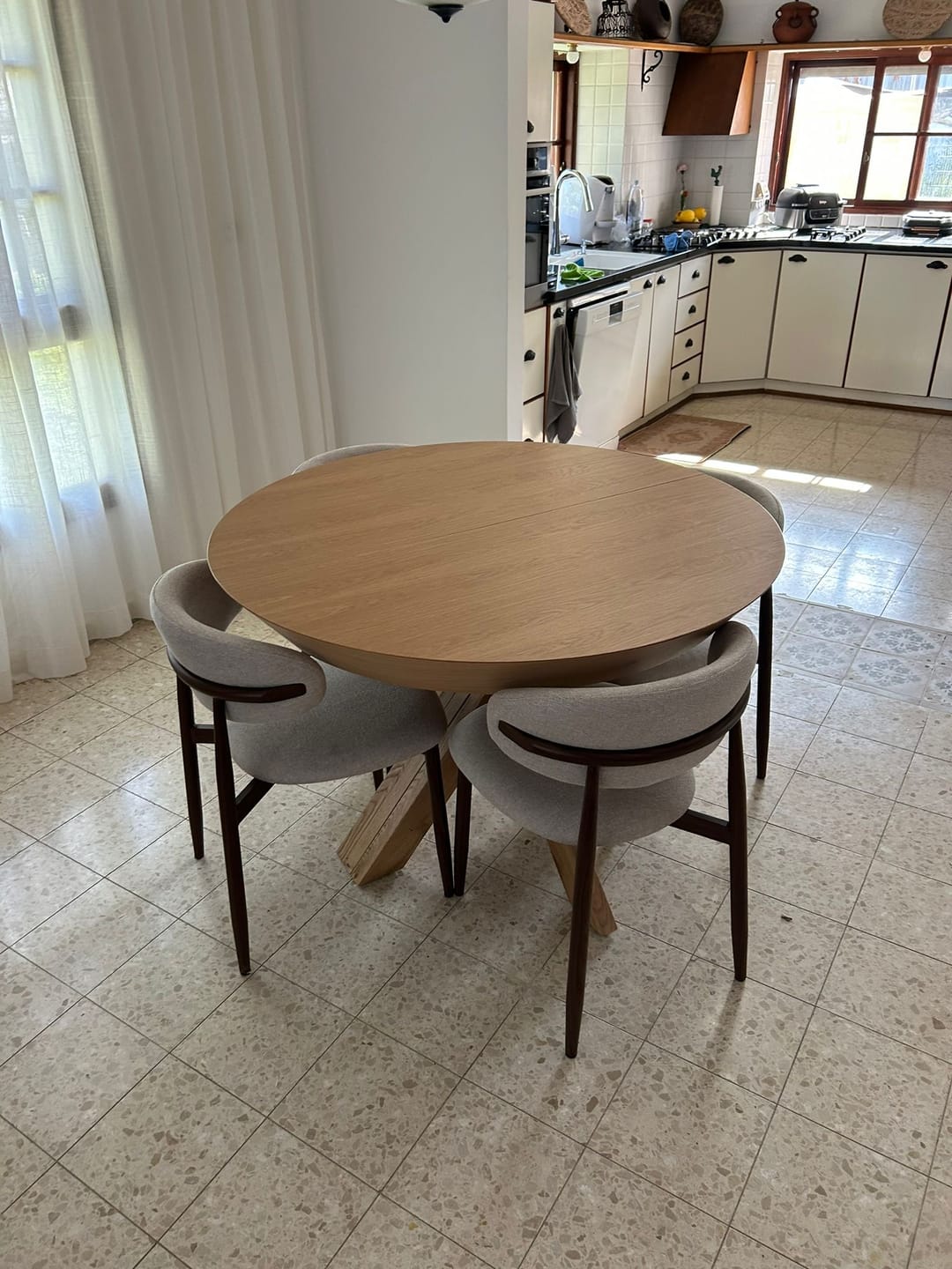 Customer photo review of שולחן פינת אוכל דגם פלורידה - Florida