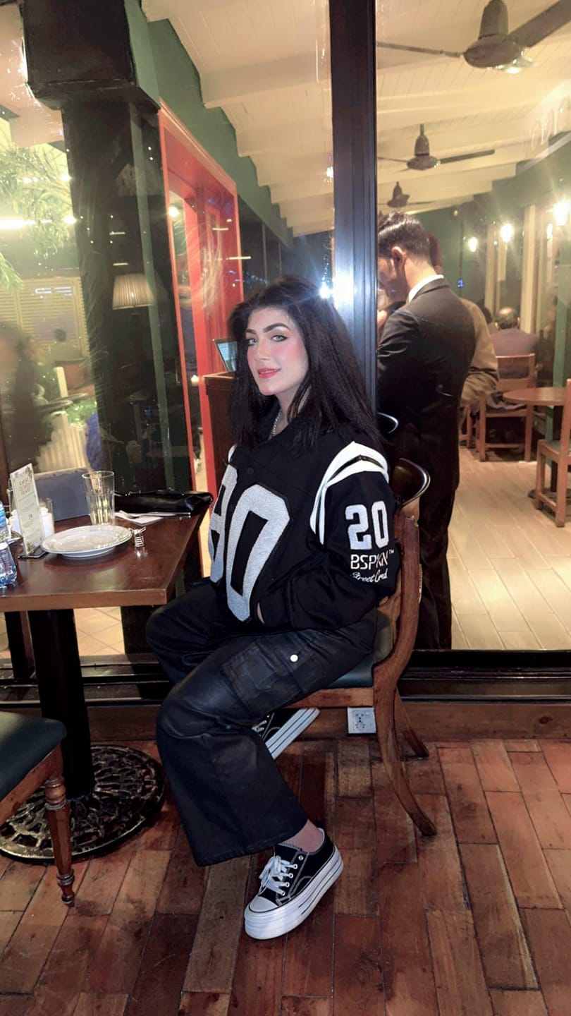 Customer photo review of The OG 1 Varsity - Oversized // UNISEX