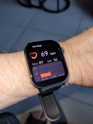 Customer photo review of Guarantee VIP Link - Health smartwatch 3 Black