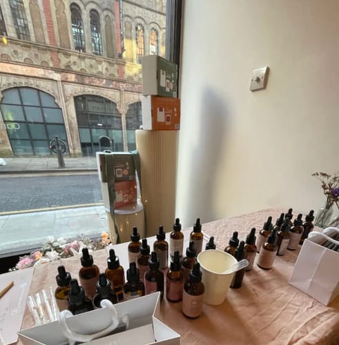 Customer photo review of Natural Perfume & Scent Creation Workshop, SHOREDITCH LONDON - £55