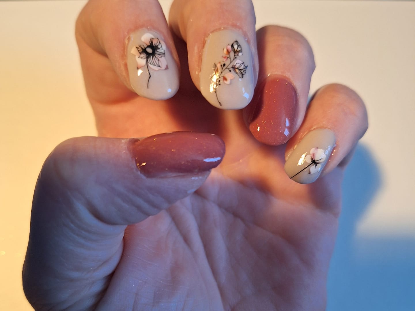 Customer photo review of Oatmeal Dipping Powder