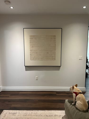 Customer photo review of Wabi-sabi Minimalist Painting #ABAS194