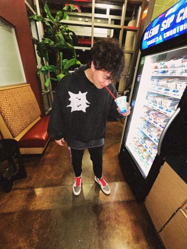 Customer photo review of Billionaire Studios Bluto Inverse Hoodie (2-in-1)