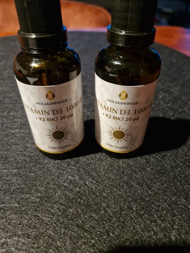 Customer photo review of Vitamin D3 + K2 Tropfen 1000IE vegetarisch