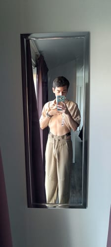 Customer photo review of NEV Star Zip Up Cargo Pants