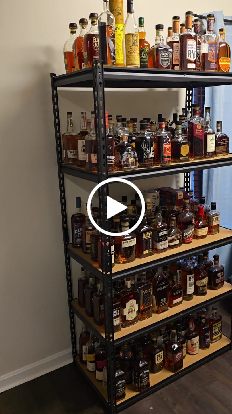 Customer video review of Reibii 5-Tier 40" W Metal Shelving for Garage, 2500lbs Heavy Duty Storage Shelves, Adjustable Shelf for Closet, Warehouse, Commercial