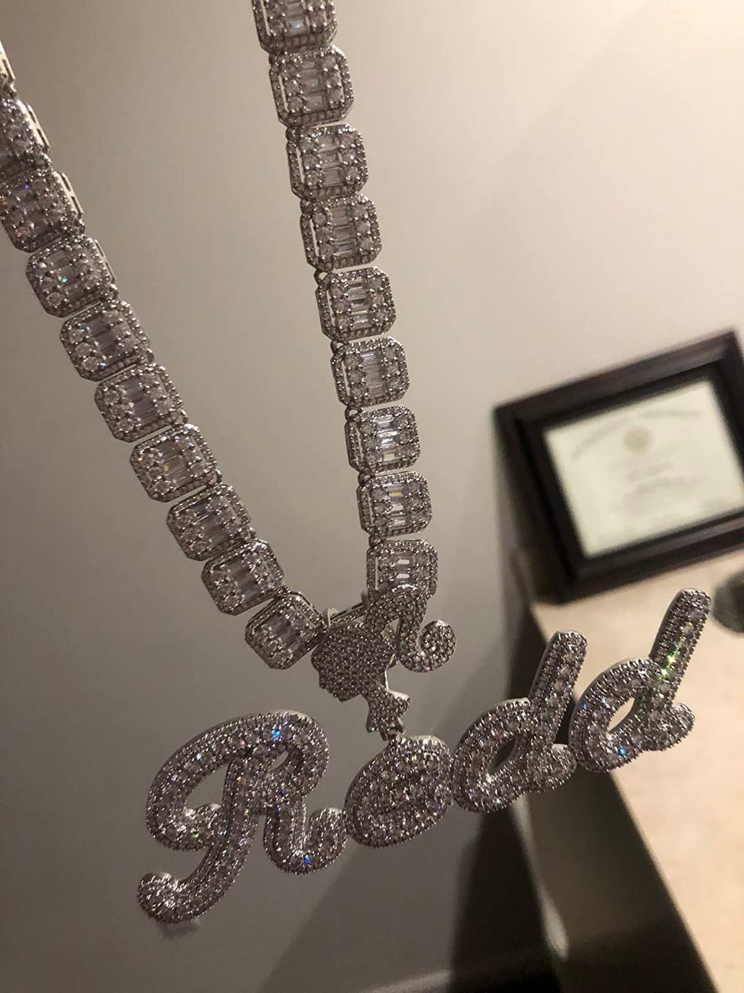 Customer photo review of SASHA CUSTOM NECKLACE - BARBIE STYLE