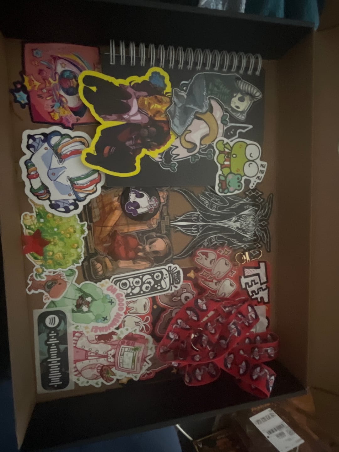 Customer photo review of Creepy Mystery Gift Box