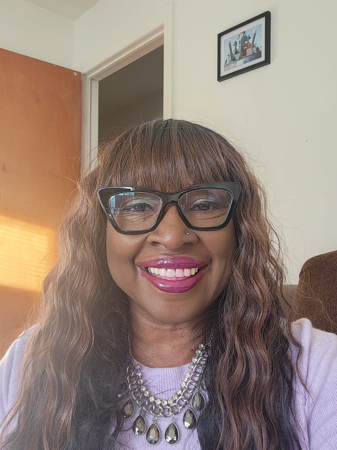 Customer photo review of Model Model Klio Synthetic Wig -KL 011