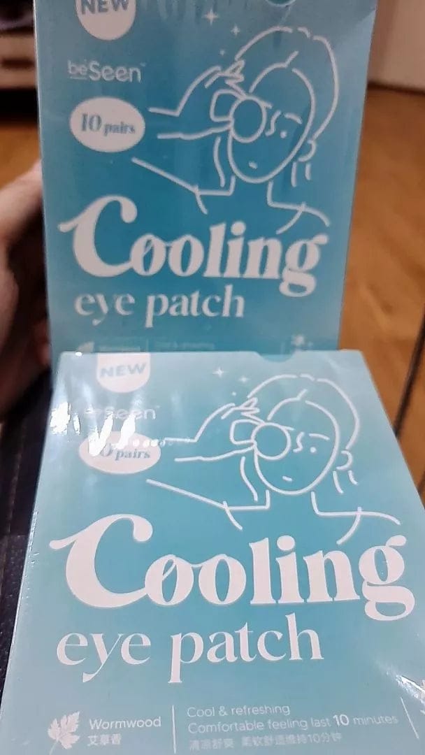 Customer photo review of BeSeen Cooling Eye Patch