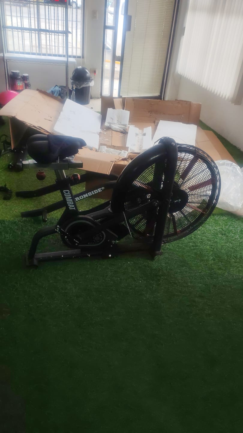 Customer photo review of Air Bike ECHO IRONSIDE Combat