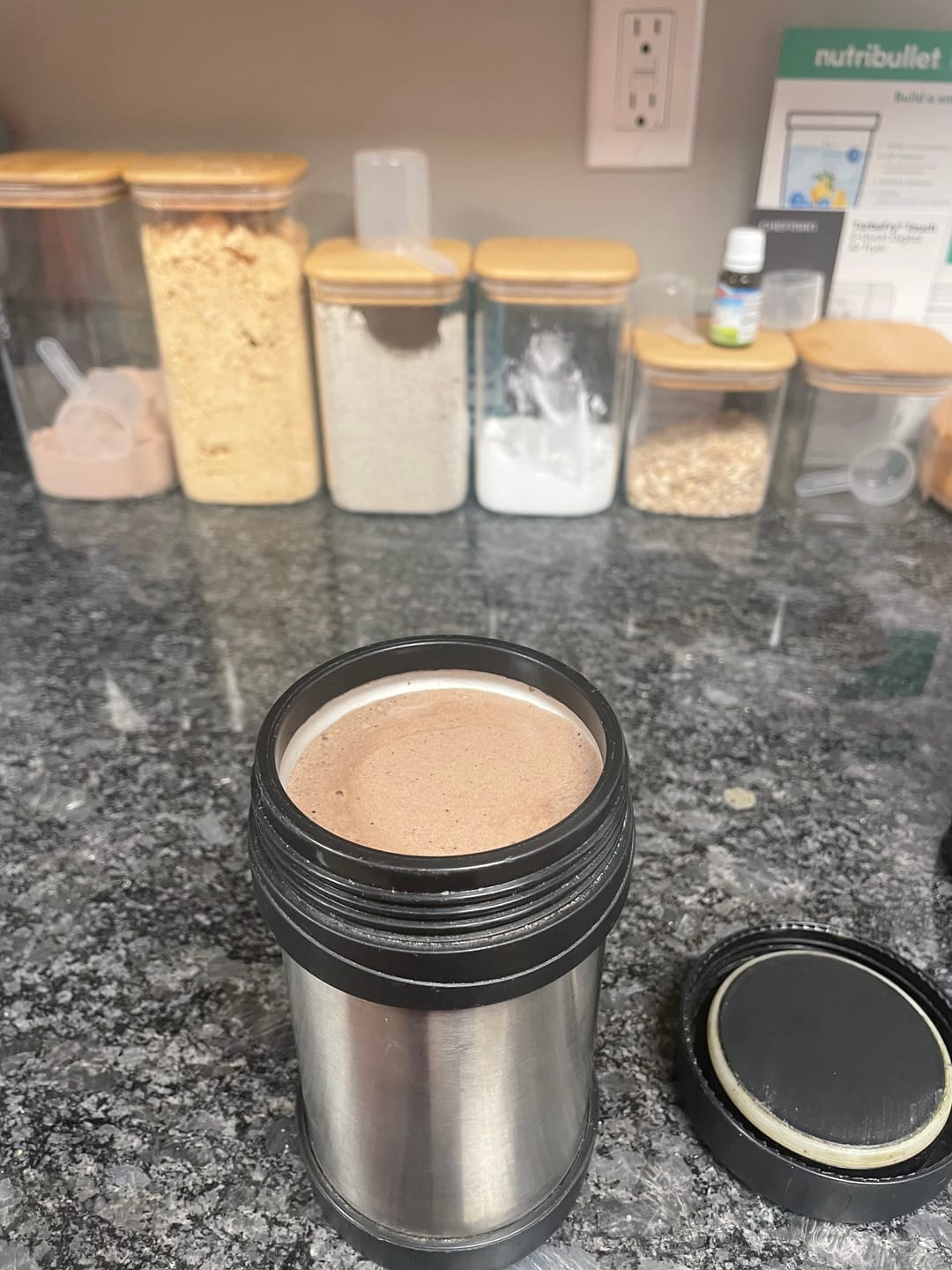 Customer photo review of Cookies and Cream Whey Isolate