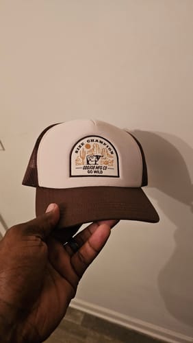 Customer photo review of Big Foam Trucker Hat