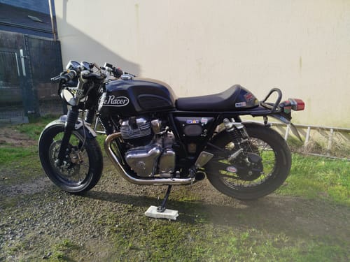 Customer photo review of Amortisseurs YSS ECOLINE Royal Enfield 650 CONTINENTAL GT / INTERCEPTOR à GAZ