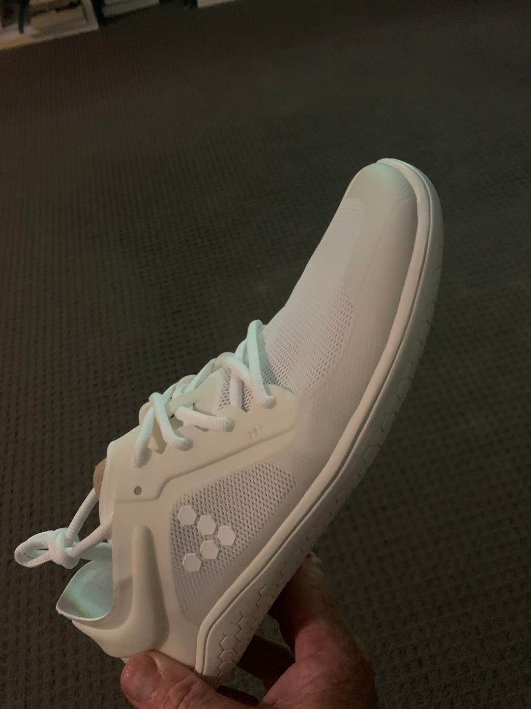Customer photo review of Vivobarefoot Primus Lite III Womens Bright White