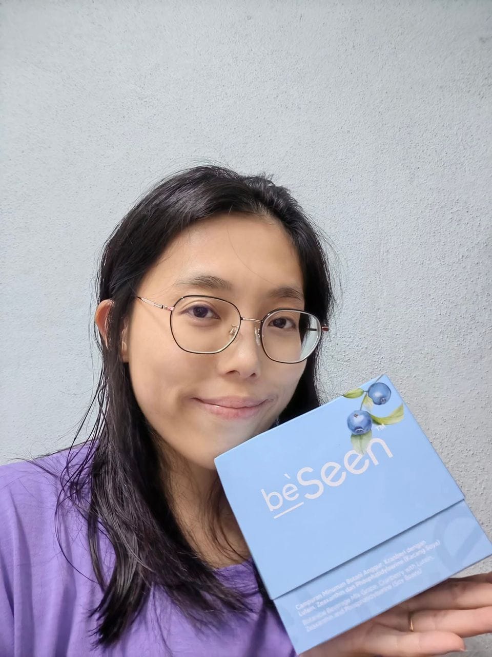 Customer photo review of BeSeen Plus+ Eye-Brain Booster