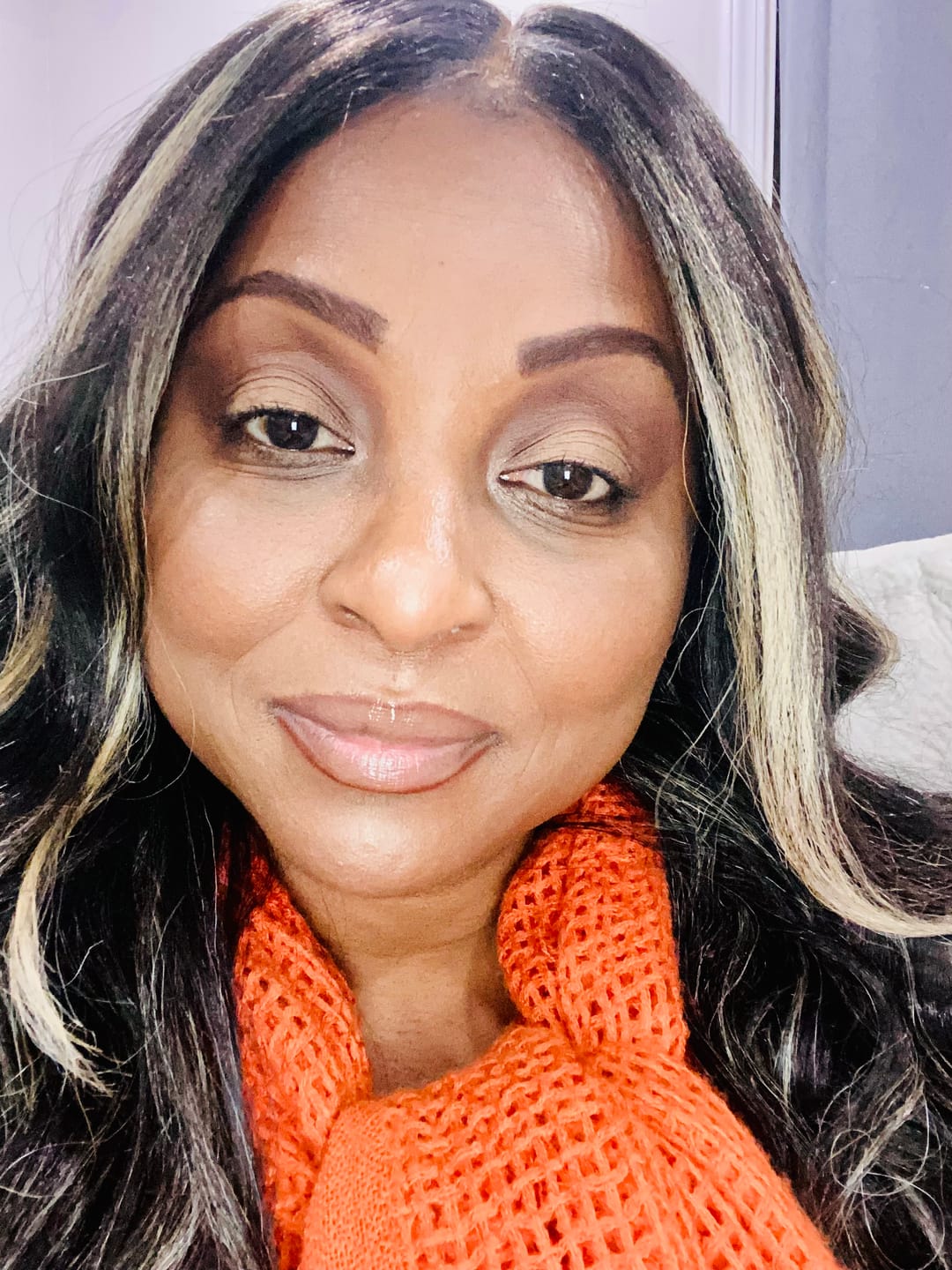 Customer photo review of Sensationnel Butta Lace Synthetic HD Lace Wig - BUTTA UNIT 34