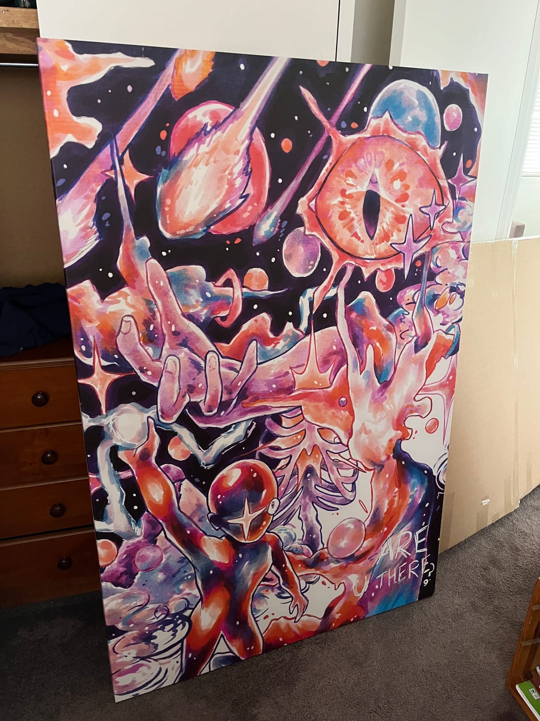 Customer photo review of ARE U OUT THERE?