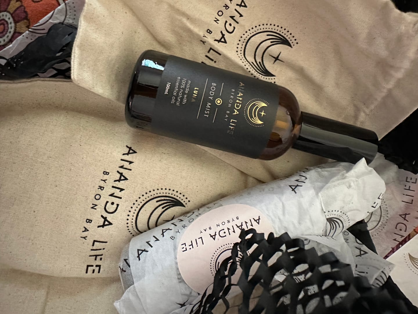 Customer photo review of Ananda life Body Mist - EOS