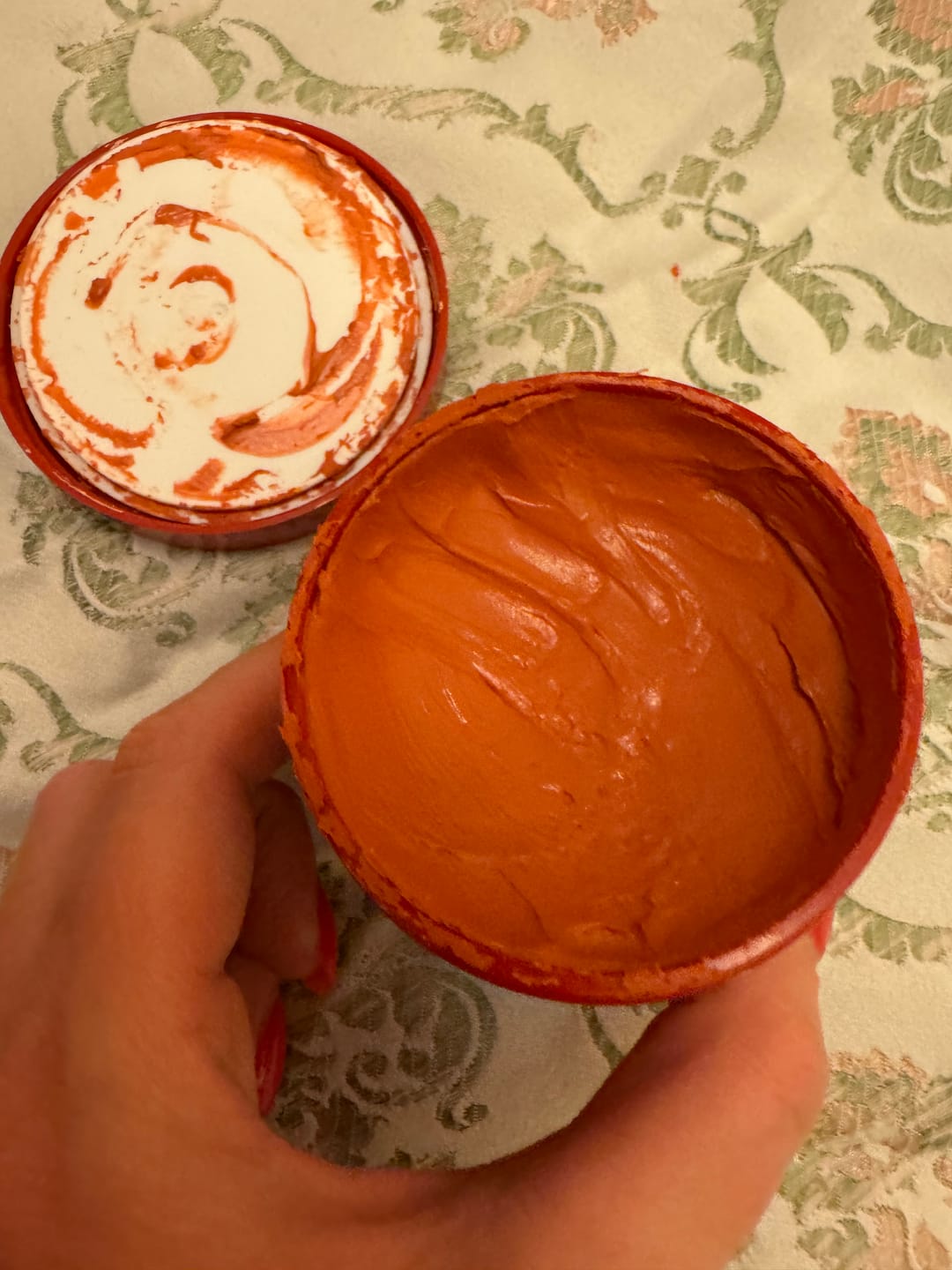 Customer photo review of Maska poru attīrīšanai ar sarkano mālu Missha Amazon Red Clay Pore Mask