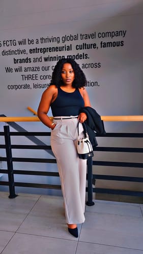 Customer photo review of The Monroe Bucket Bag