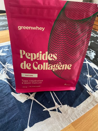 Customer photo review of Peptides de Collagène PEPTAN®