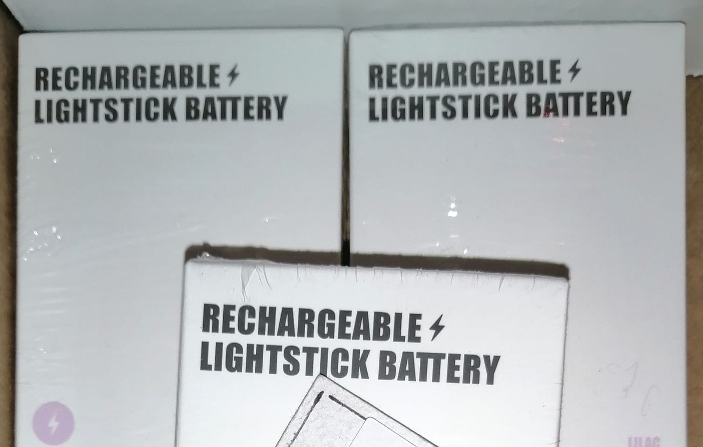 Customer photo review of RECHARGEABLE LIGHTSTICK BATTERY 1.0 VER