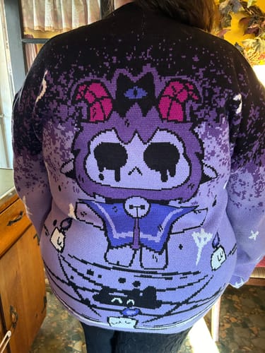 Customer photo review of Goat Cardigan