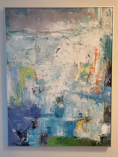Customer photo review of Contemporary Abstract Art #ABAV44