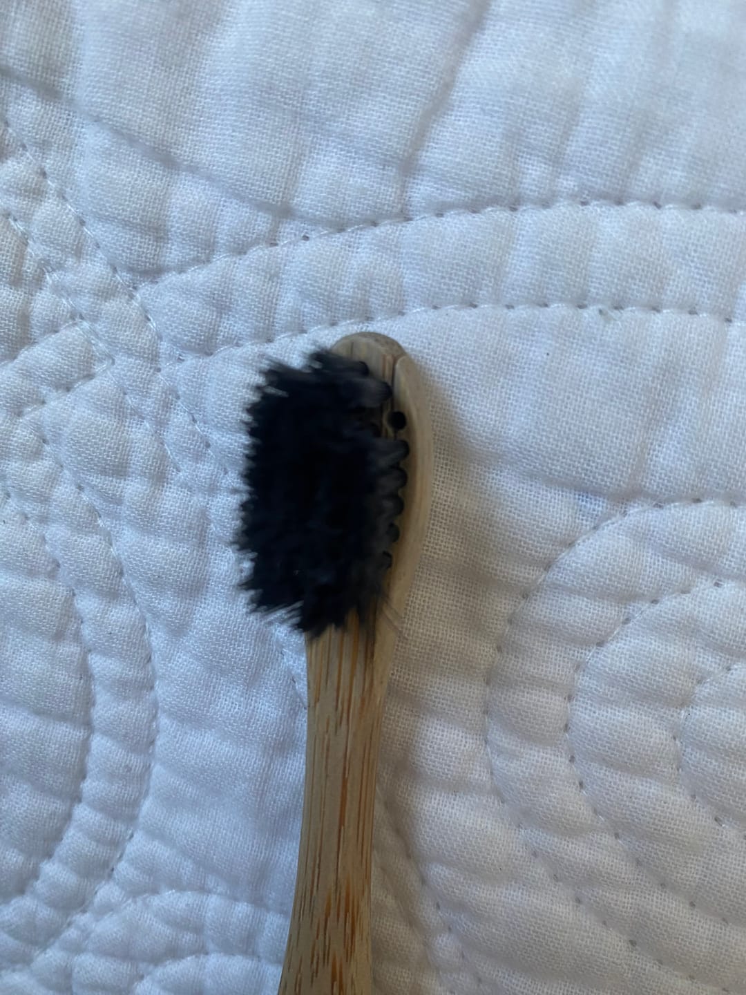 Customer photo review of Zen Bamboo Electric Toothbrush