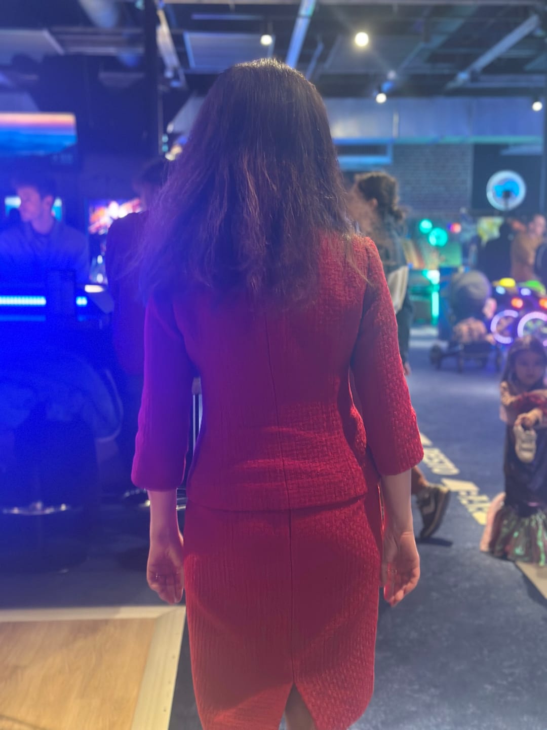 Customer photo review of Margaux Tweed Two Piece