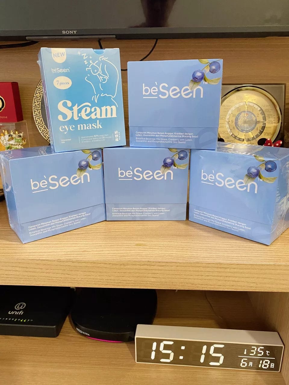 Customer photo review of BeSeen Plus+ Eye-Brain Booster