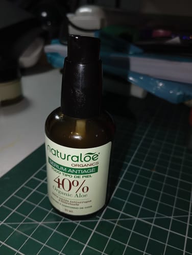 Customer photo review of Set  Serum Antiage + Gel Puro Aloe