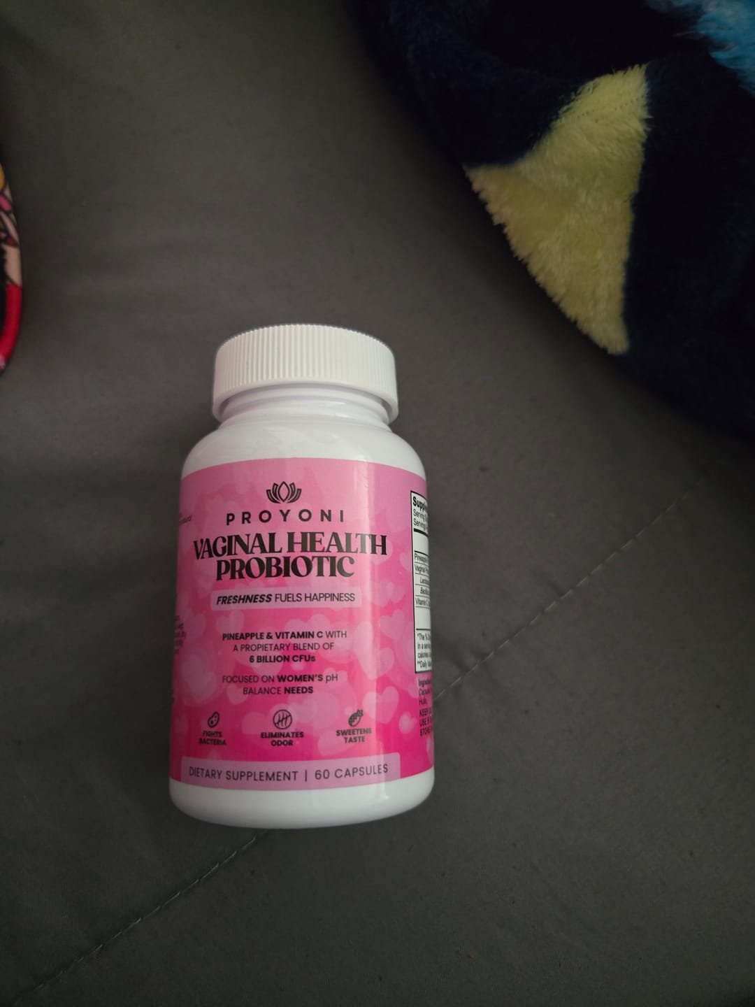 Customer photo review of ProYoni Vaginal Probiotic - Infused With Pineapple