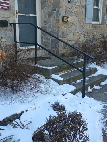 Customer photo review of Horizontal Handrail Kit