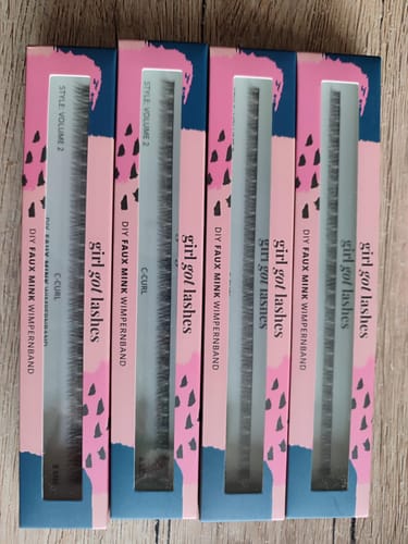 Customer photo review of DIY Wimpernband Volume 2
