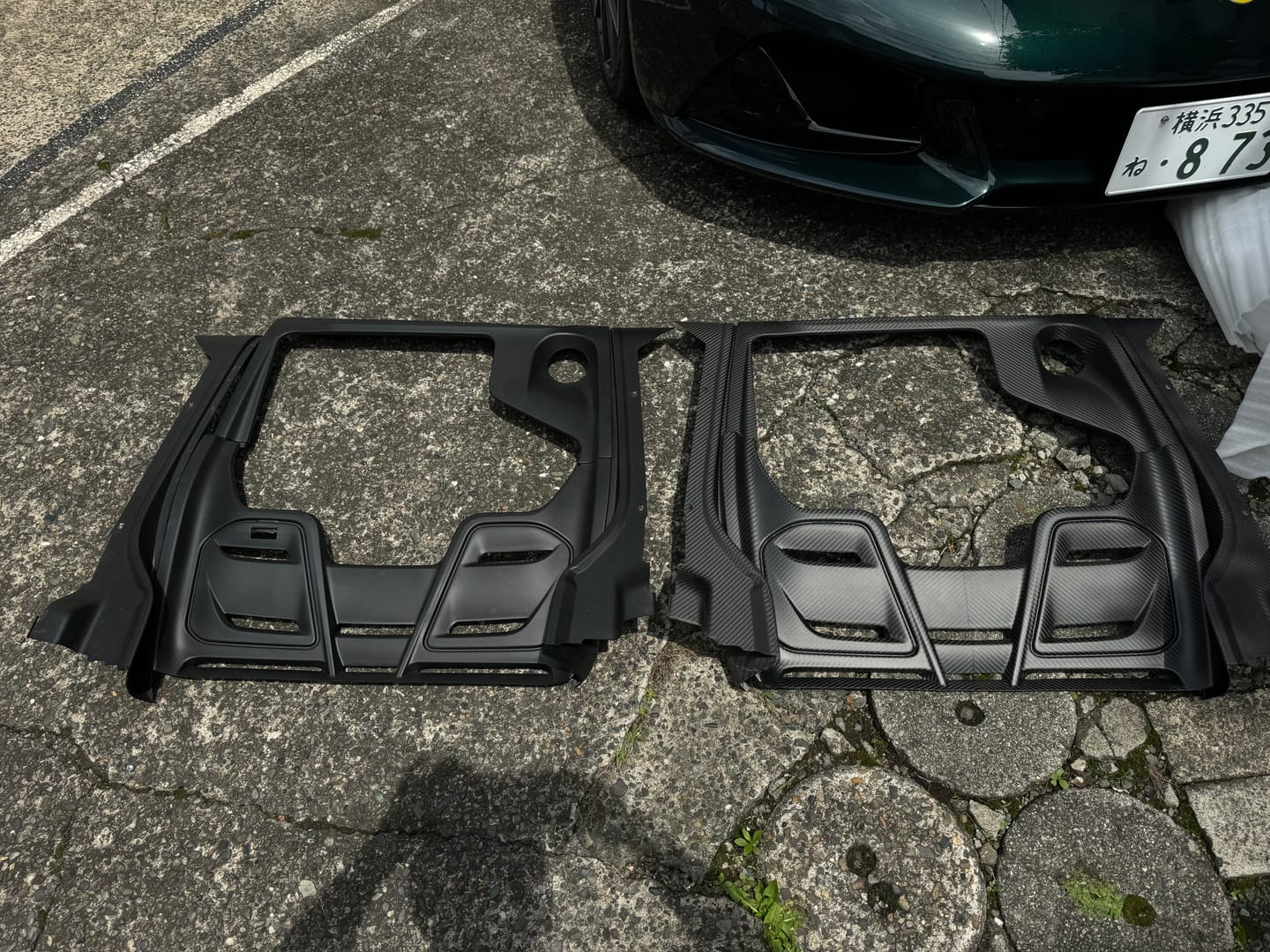 Customer photo review of Emira V6 Carbon Fibre Engine Surround