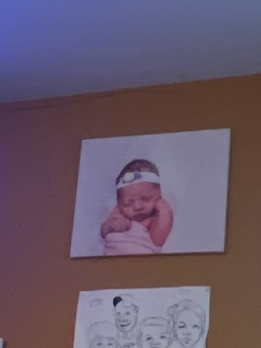 Customer photo review of Custom Name Slat - Add On For Existing Sign